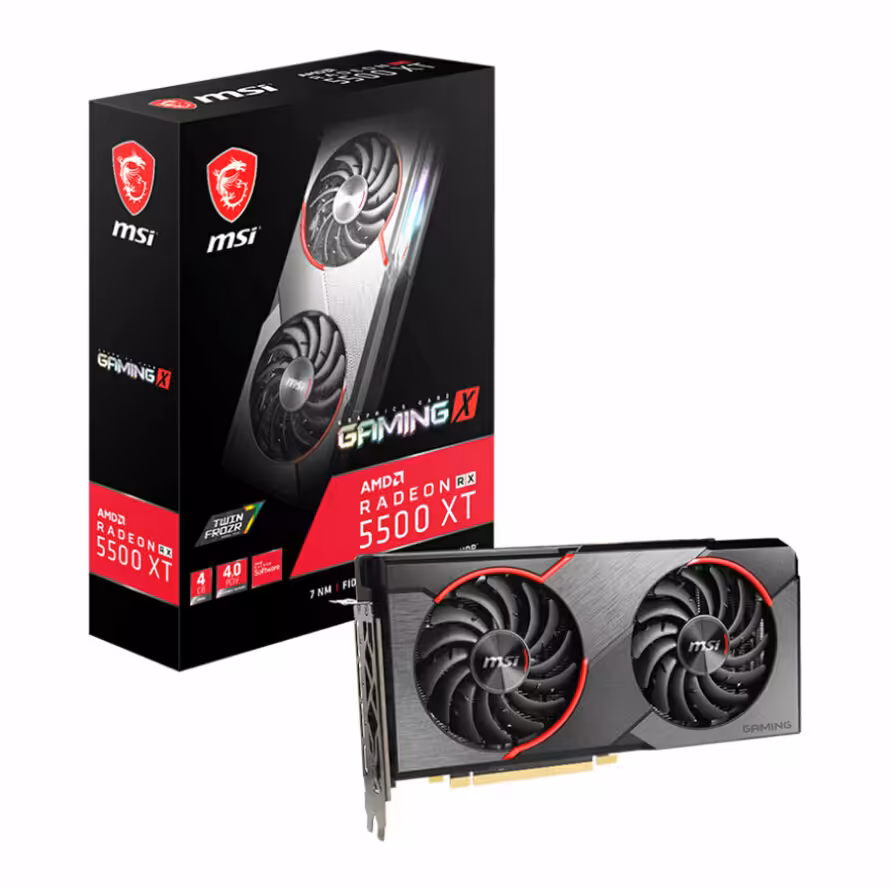 کارت گرافیک ام اس آی Radeon RX 5500 XT GAMING X 4G
