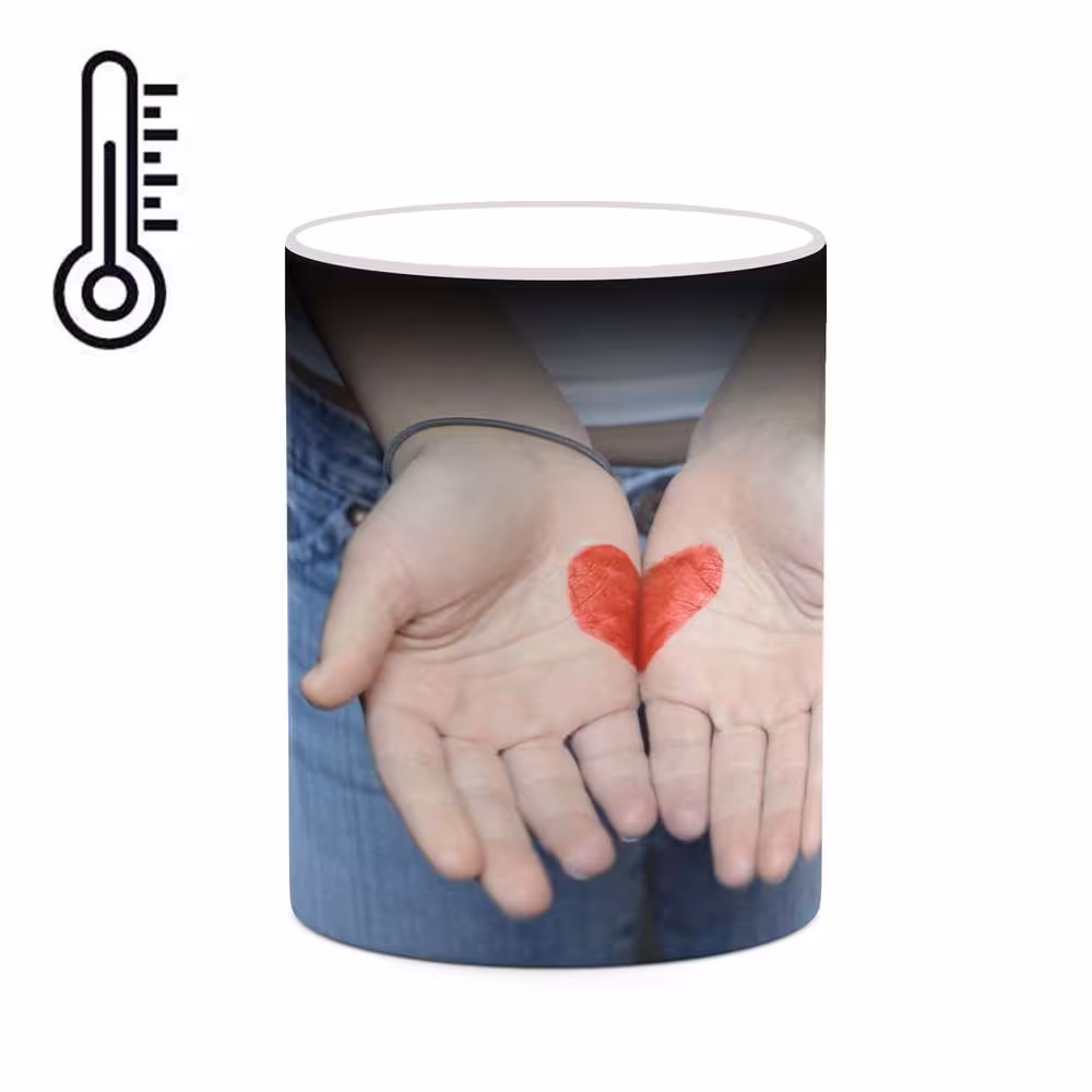 ماگ حرارتی کاکتی طرح Love مدل mgh20646