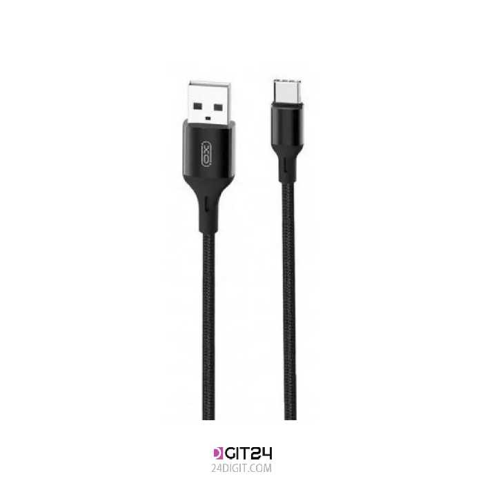 کابل کنفی تایپ سی به USB ایکس او مدل XO-NB143 طول 2 متر