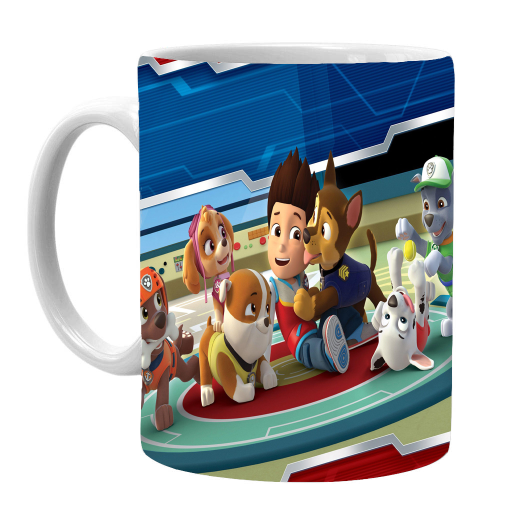 ماگ طرح کارتون سگ های نگهبان کد mw6