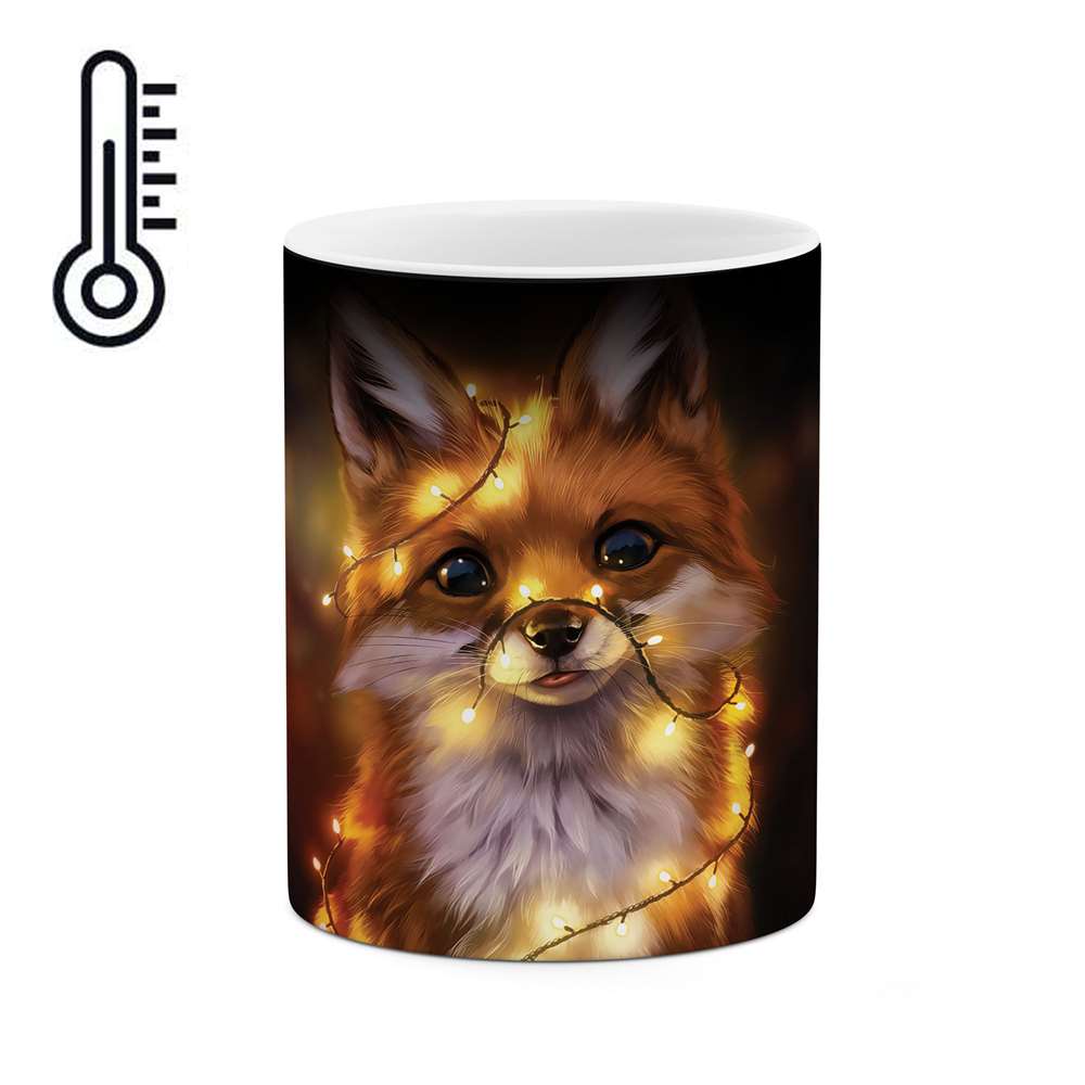 ماگ حرارتی طرح روباه مدل mgph02321