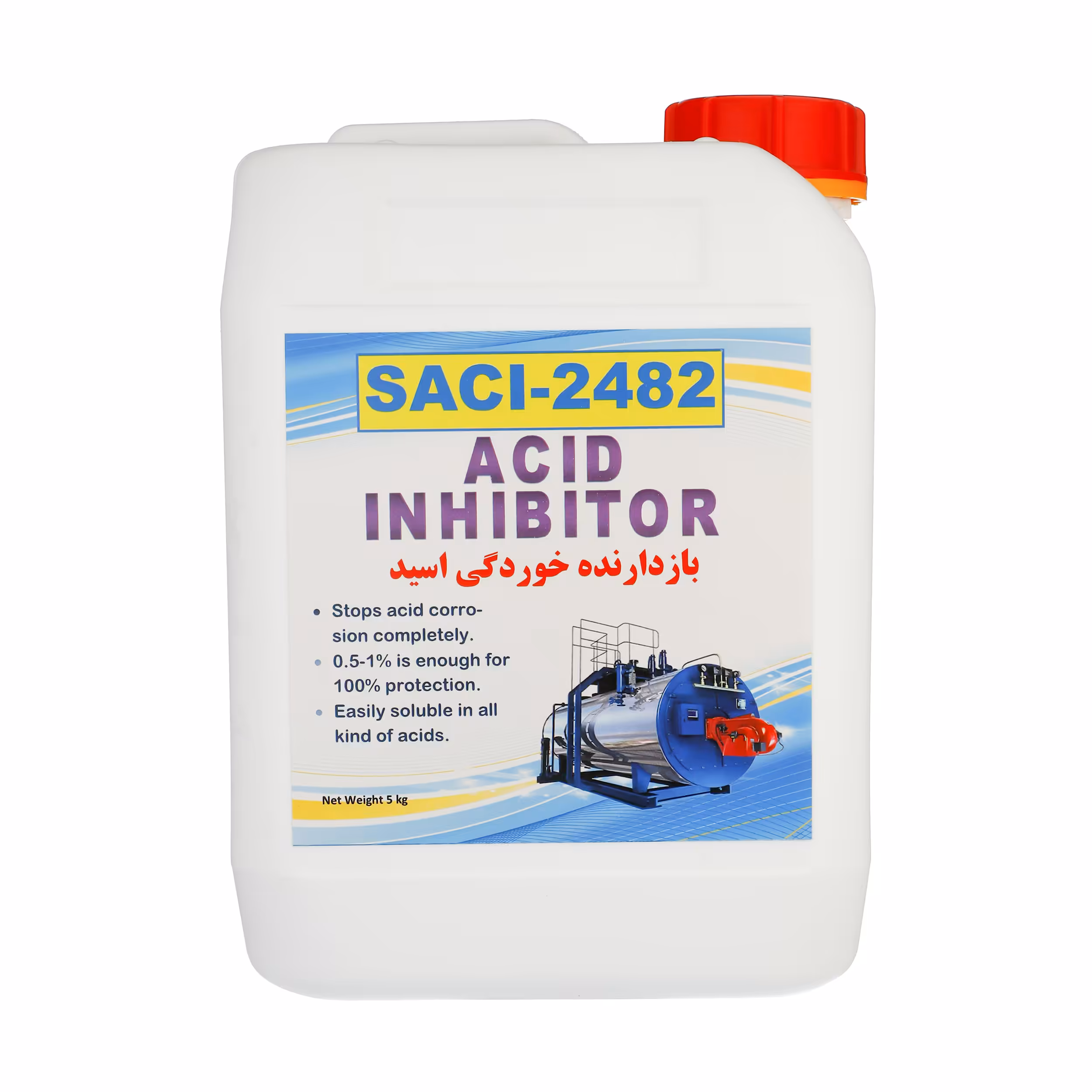 ضد خوردگی اسید مدل ACID INHIBITOR کد SACI-2482 حجم 5 لیتر