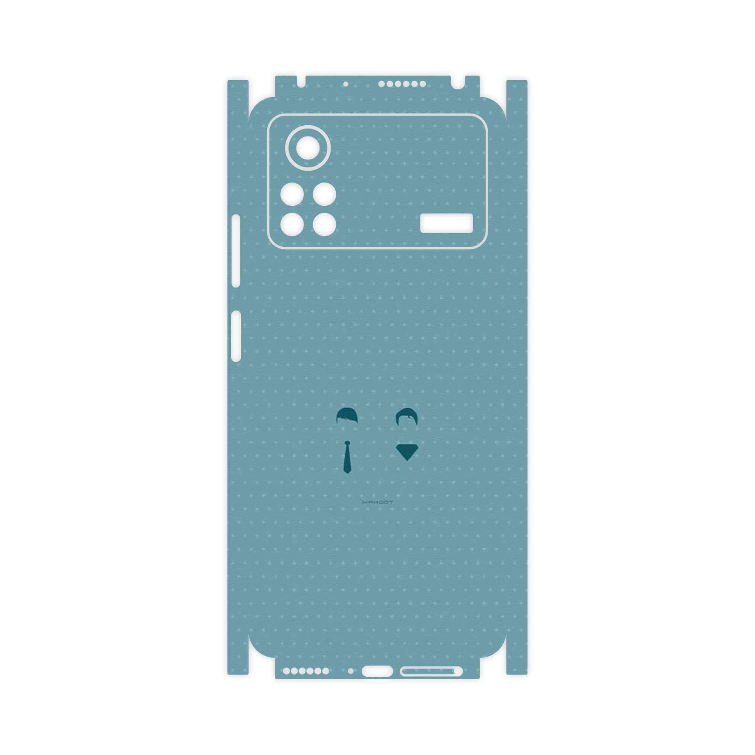 برچسب پوششی ماهوت مدل Minimal Miss and Mister-FullSkin مناسب برای گوشی موبایل شیائومی Poco X4 Pro 5G