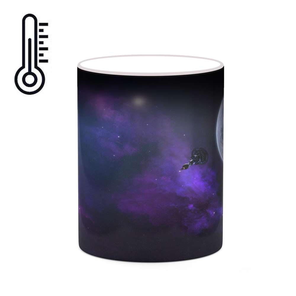 ماگ حرارتی کاکتی طرح فضا و کهکشان مدل mgh20254