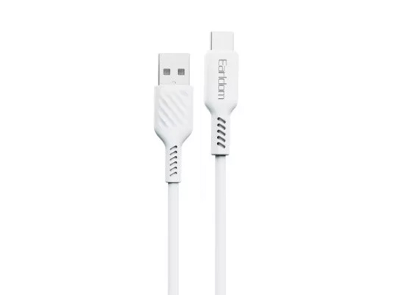 کابل  فست شارژ یو اس بی به تایپ سی 2.4 آمپر یک متری ارلدام Earldom EC-171C USB-C Cable