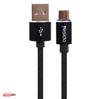 کابل تبدیل USB به microUSB یسیدو مدل CA-58 طول 3 متر