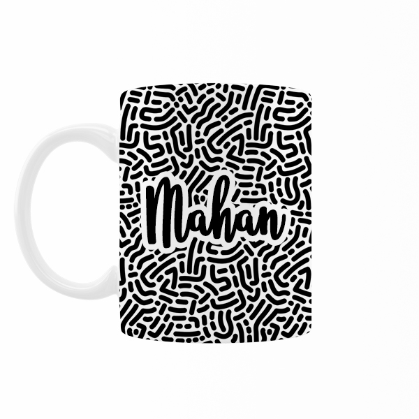 ماگ رژارت مدل اسم ماهان