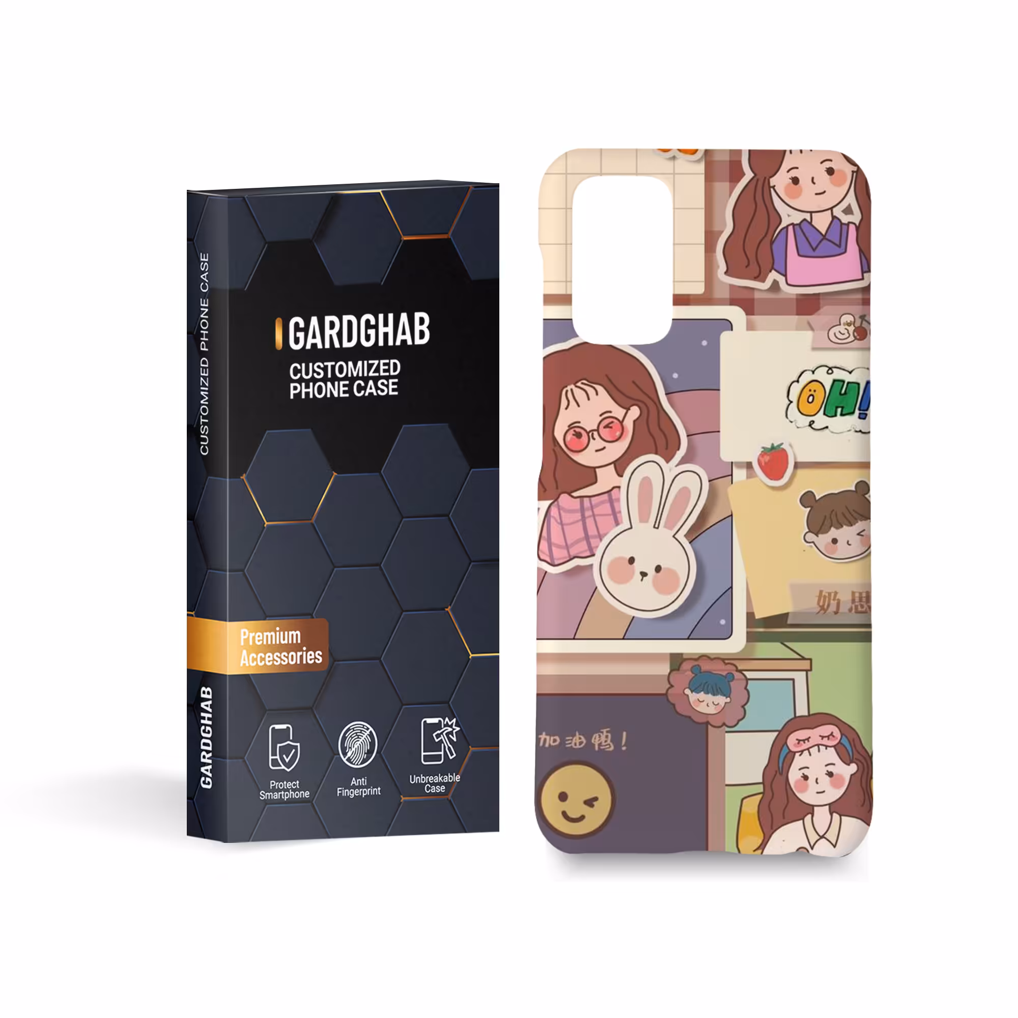 کاور گارد قاب مدل فانتزی مناسب برای گوشی موبایل سامسونگ galaxy a13 4g