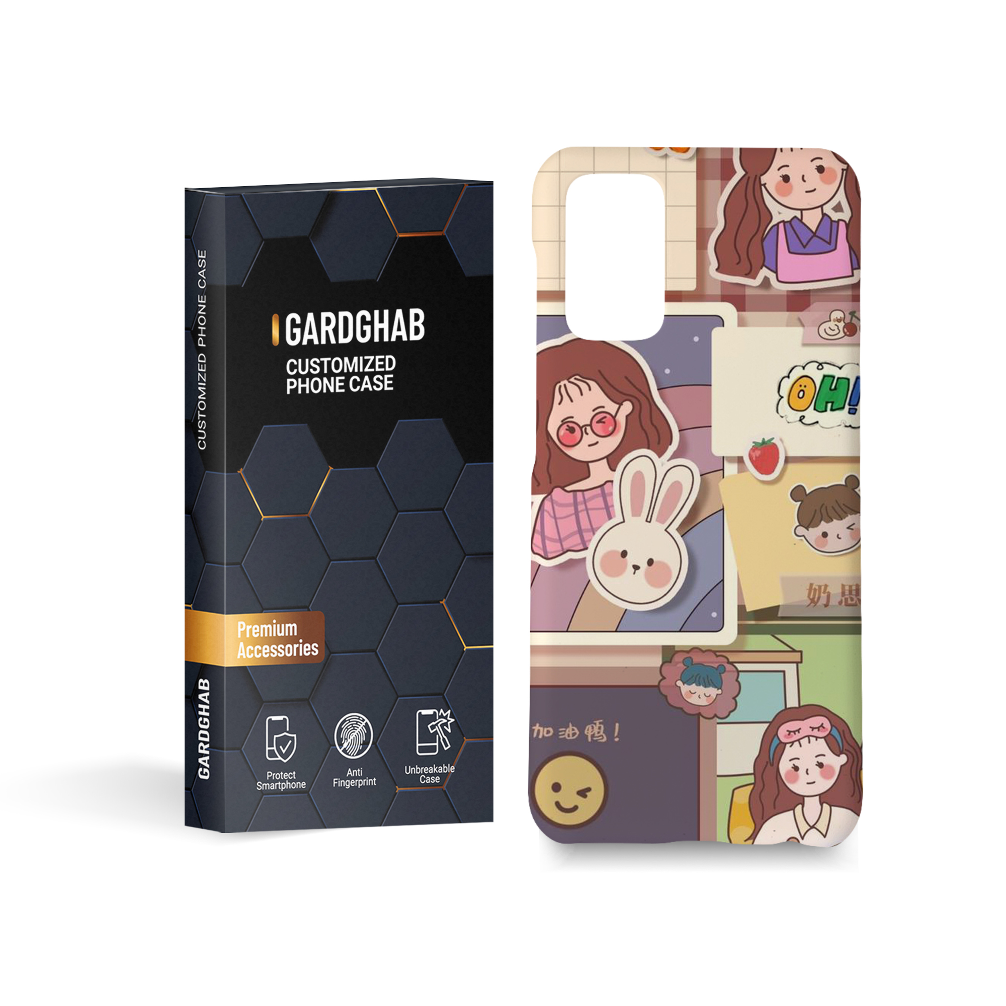 کاور گارد قاب مدل فانتزی مناسب برای گوشی موبایل سامسونگ galaxy a13 4g