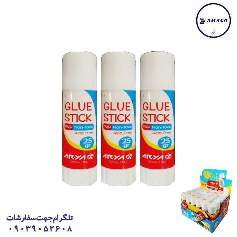 چسب ماتیکی 25 گرم (30 عددی) آریا
