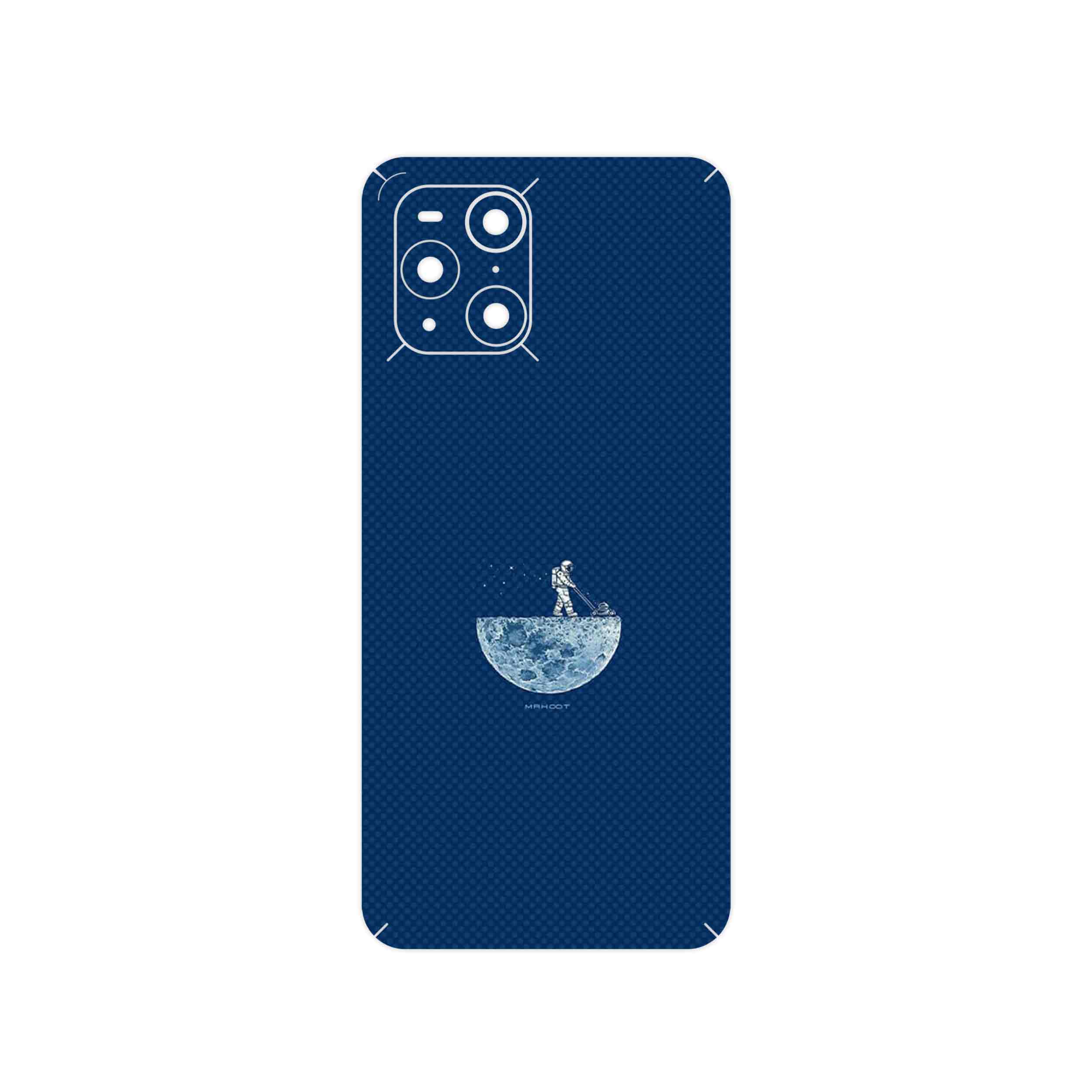 برچسب پوششی ماهوت مدل Minimal Gardener Astronaut مناسب برای گوشی موبایل اپو Find X3 Pro
