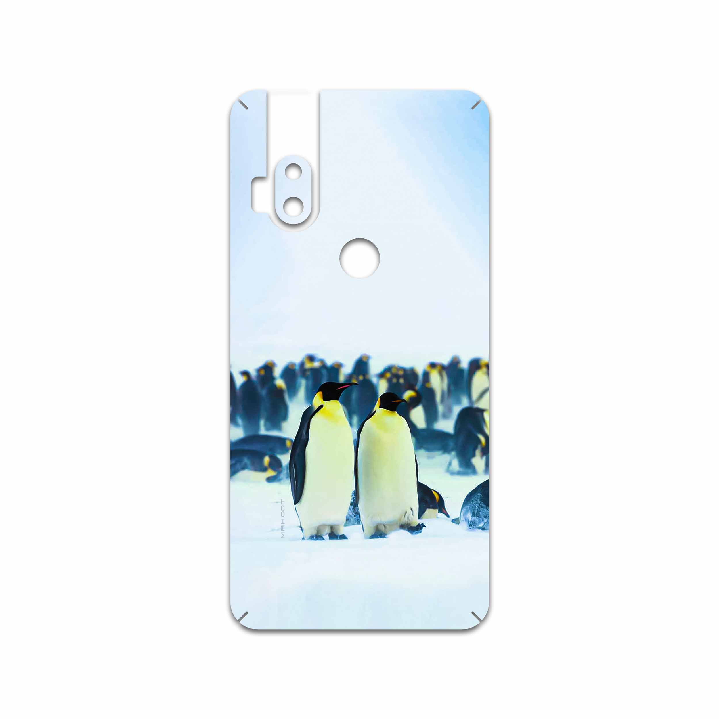 برچسب پوششی ماهوت مدل Penguin مناسب برای گوشی موبایل موتورولا One Hyper