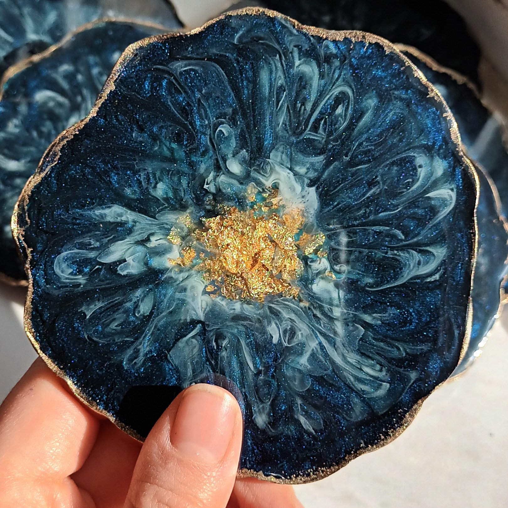 زیرلیوانی ، زیرلیوانی رزینی،زیر بشقابی