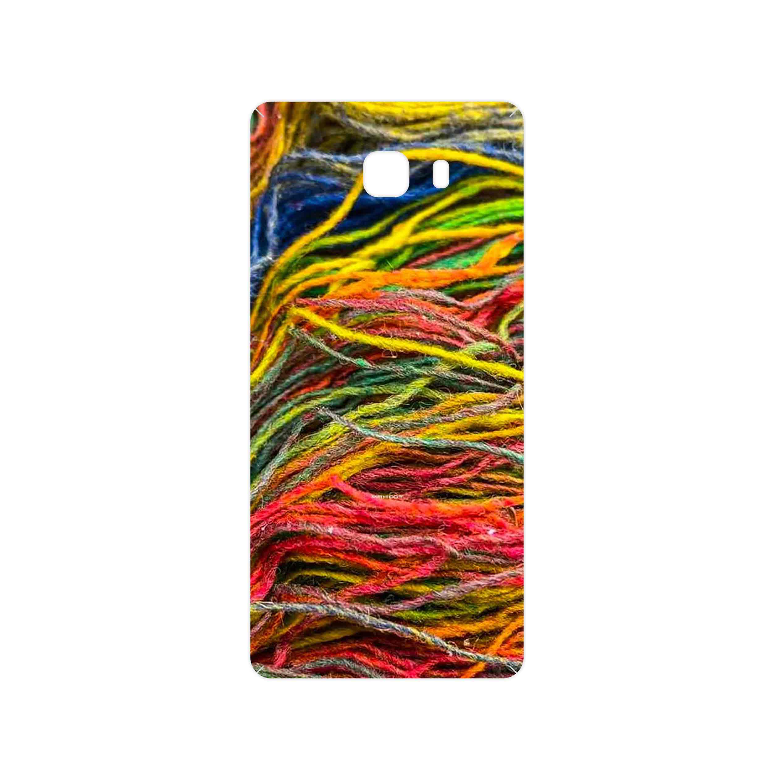 برچسب پوششی ماهوت مدل Fabric Texture 9 مناسب برای گوشی موبایل سامسونگ Galaxy C9 Pro