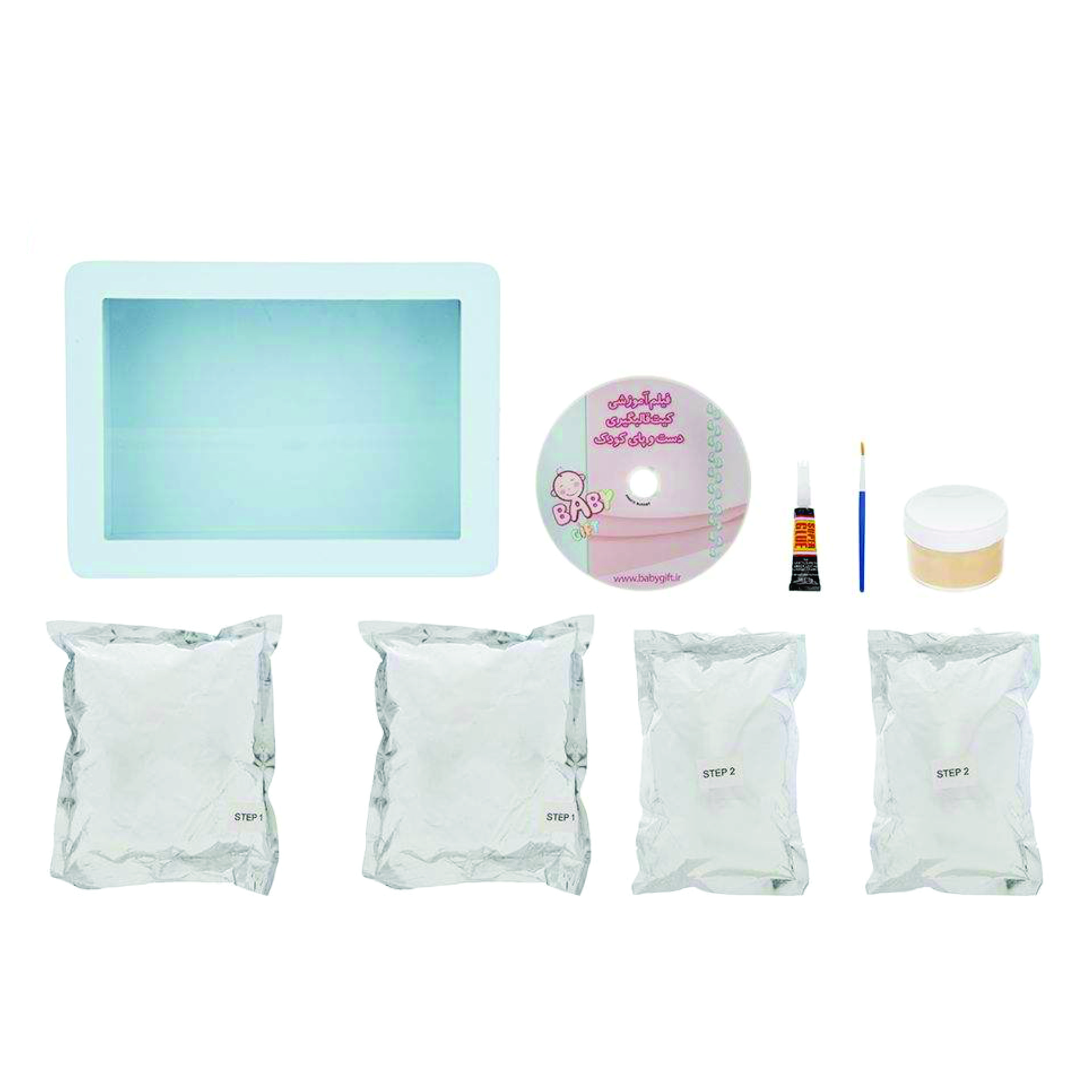 مجموعه قالبگیری بیبی گیفت مدل دست و پای کودک