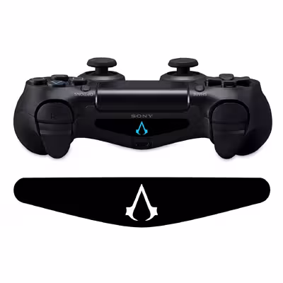 برچسب لایت بار دسته پلی استیشن 4 ونسونی طرح Assassins Creed
