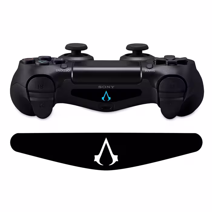 برچسب لایت بار دسته پلی استیشن 4 ونسونی طرح Assassins Creed