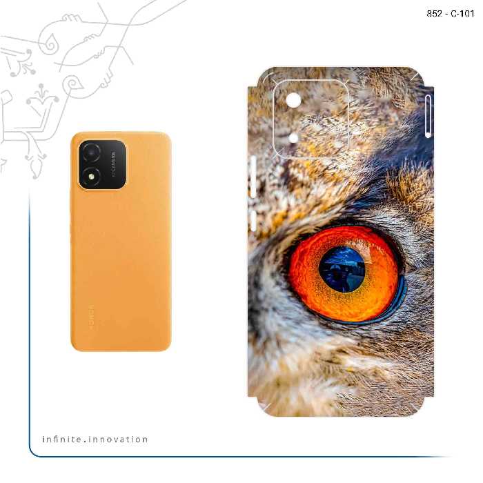 برچسب پوششی ماهوت مدل Owl eyes مناسب برای گوشی موبایل آنر X5