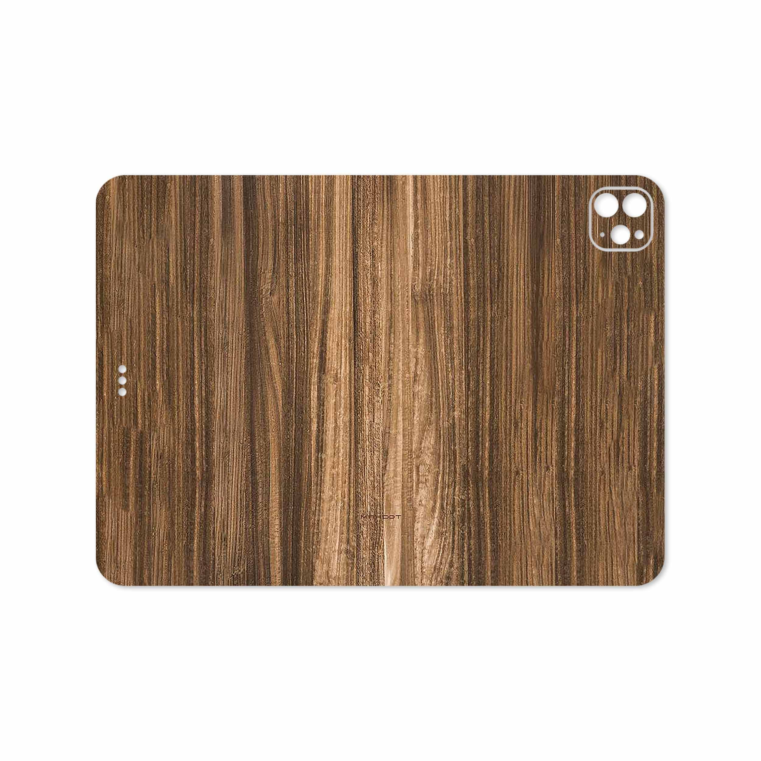 برچسب پوششی ماهوت مدل Light Walnut Wood مناسب برای تبلت اپل iPad Pro 11 (GEN 2) 2020 A2231