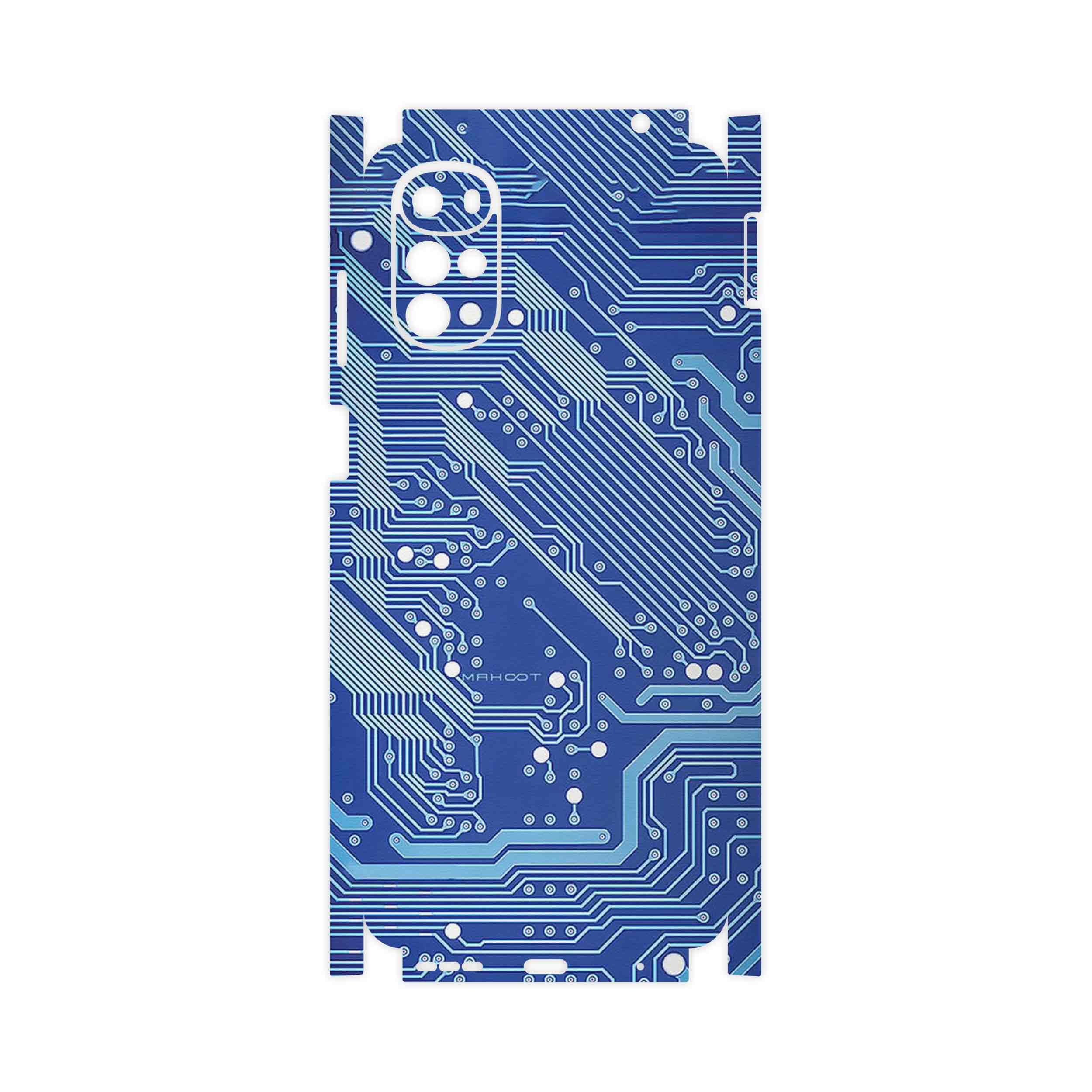 برچسب پوششی ماهوت مدل Blue_Printed_Circuit_Board-FullSkin مناسب برای گوشی موبایل موتورولا Moto G22