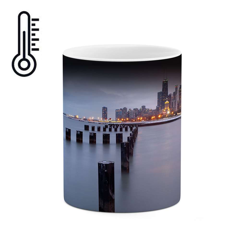 ماگ حرارتی طرح منظره طبیعت  مدل mgph11923