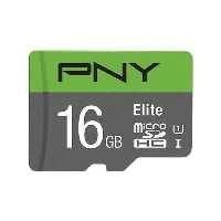 مجموعه 2 عددی کارت حافظه microSDXC پی ان وای مدل P-SDU16GU185GW-GE ظرفیت 16 گیگابایت به همراه آداپتور