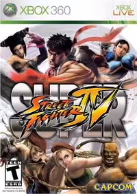 بازی ایکس باکس 360 super street fighter IV