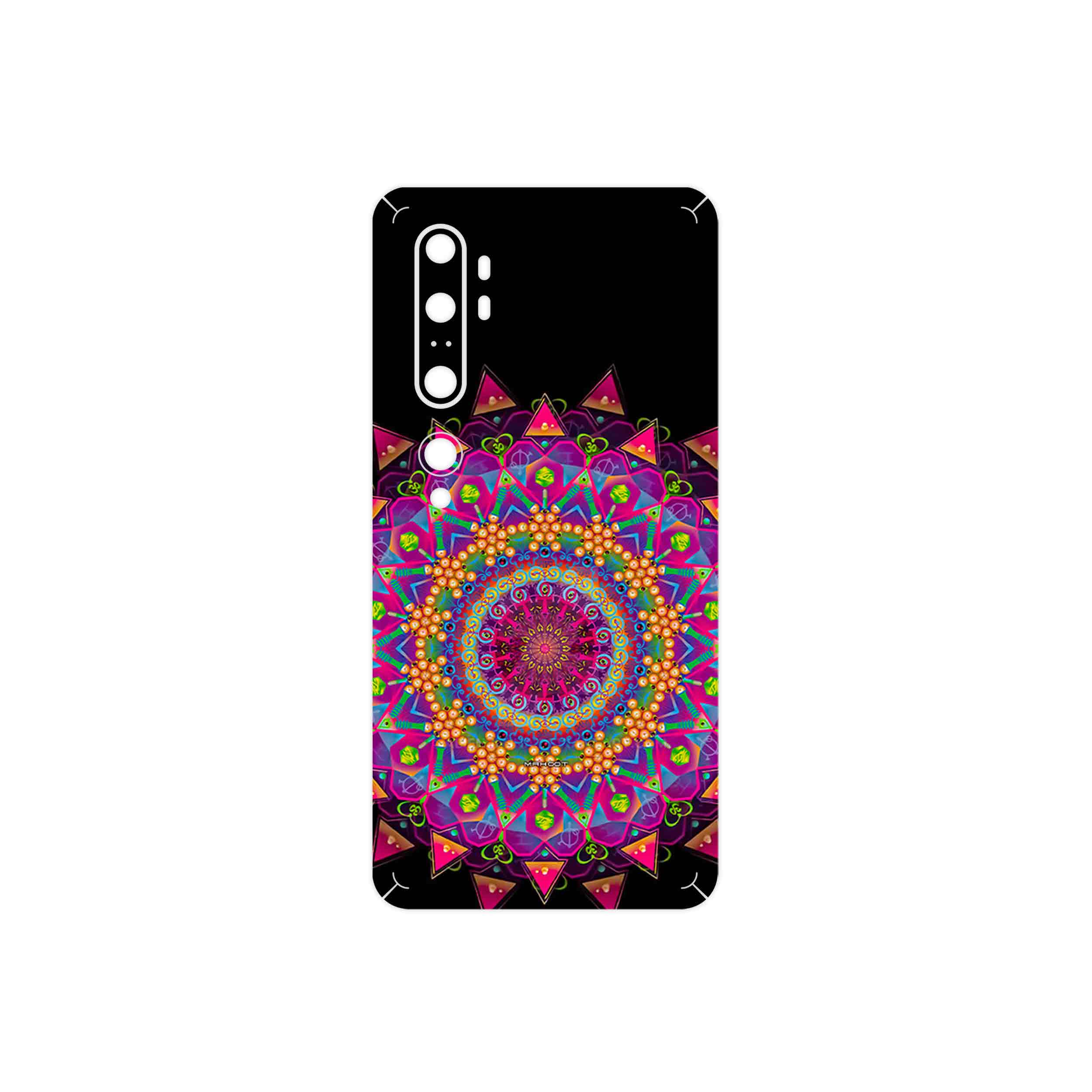 برچسب پوششی ماهوت مدل Mandala Design 5 مناسب برای گوشی موبایل شیائومی Mi Note 10