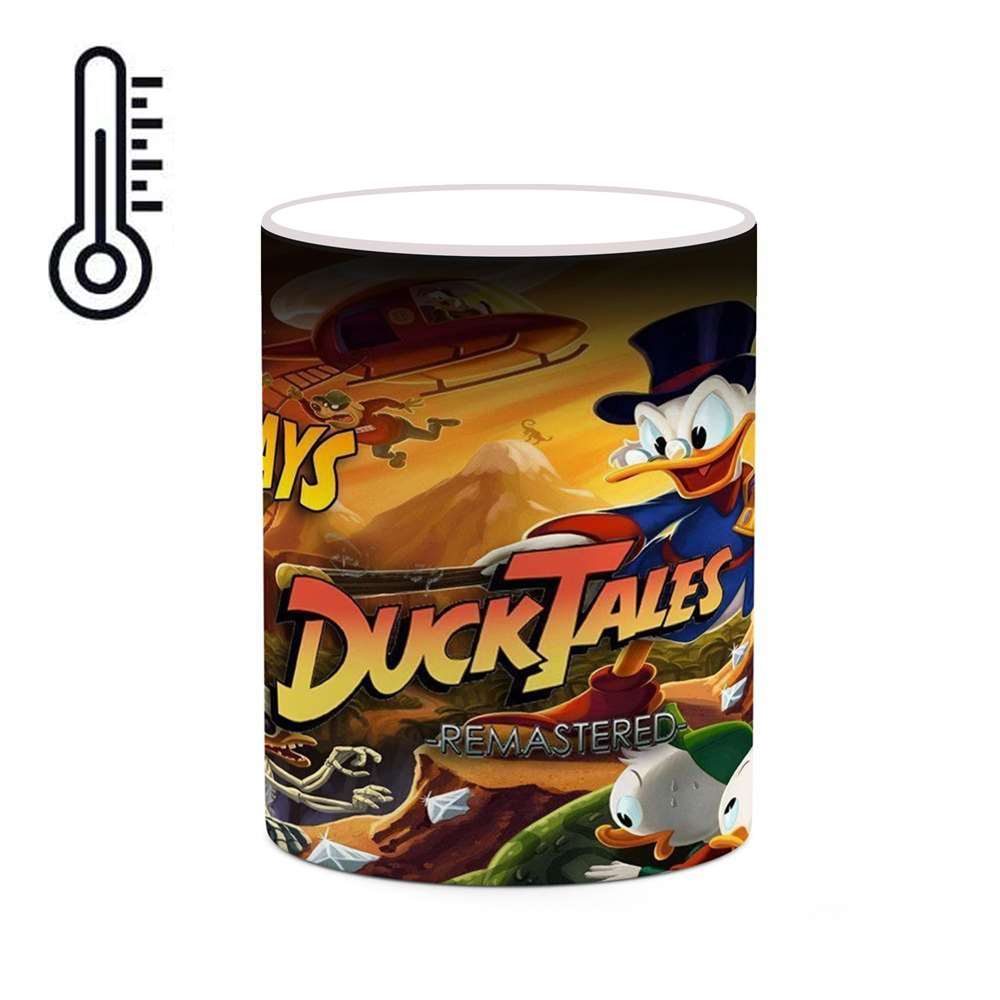 ماگ حرارتی کاکتی طرح کارتون DuckTales مدل mgh22553
