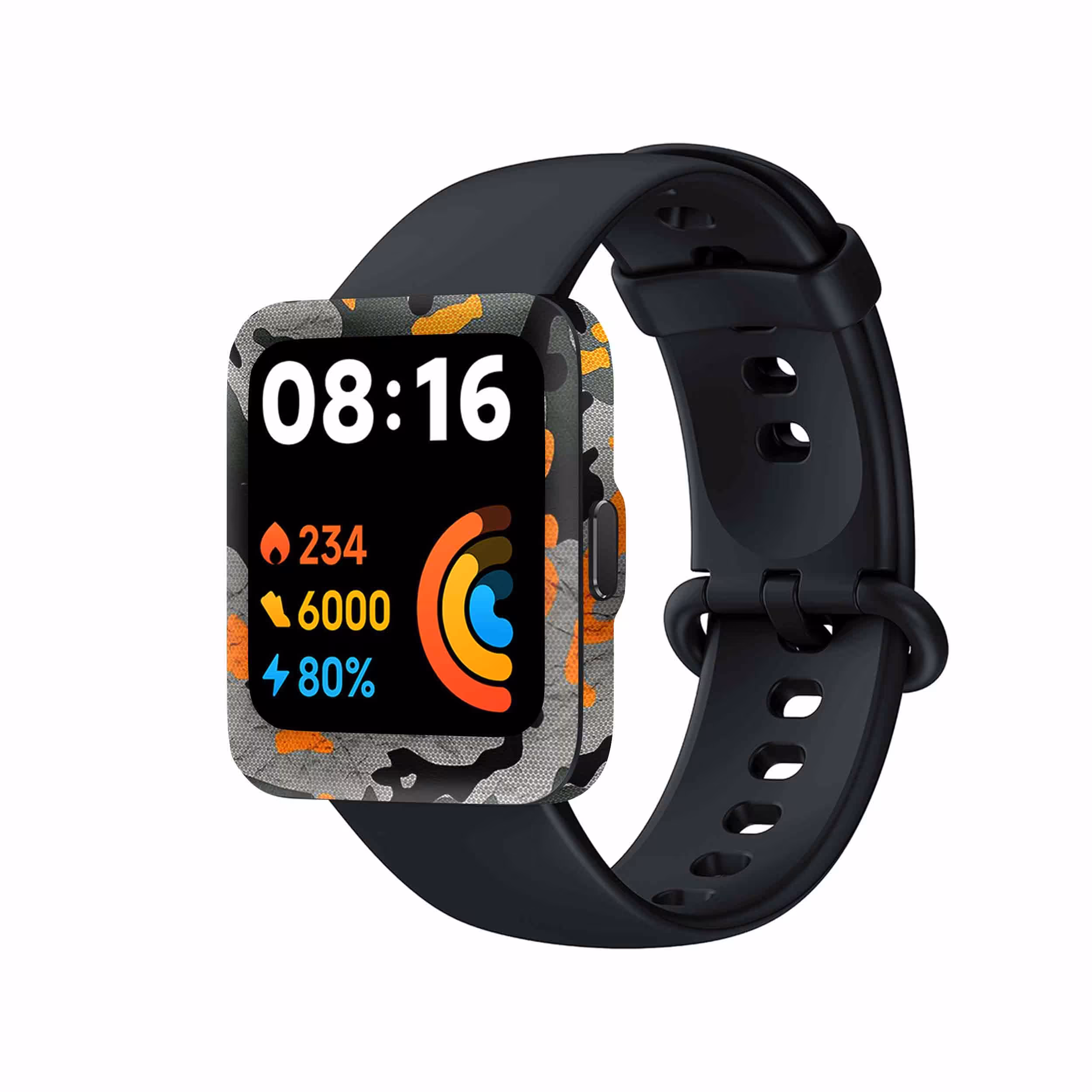 برچسب ماهوت طرح Army_Autumn مناسب برای ساعت هوشمند شیائومی Redmi Watch 2 Lite