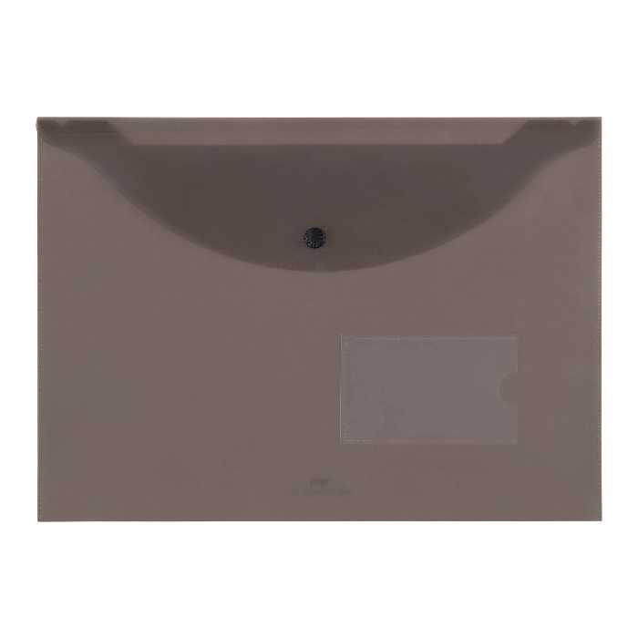 پوشه دکمه دار پاپکو مدل بیزینس A4-116BT بسته 24 عددی