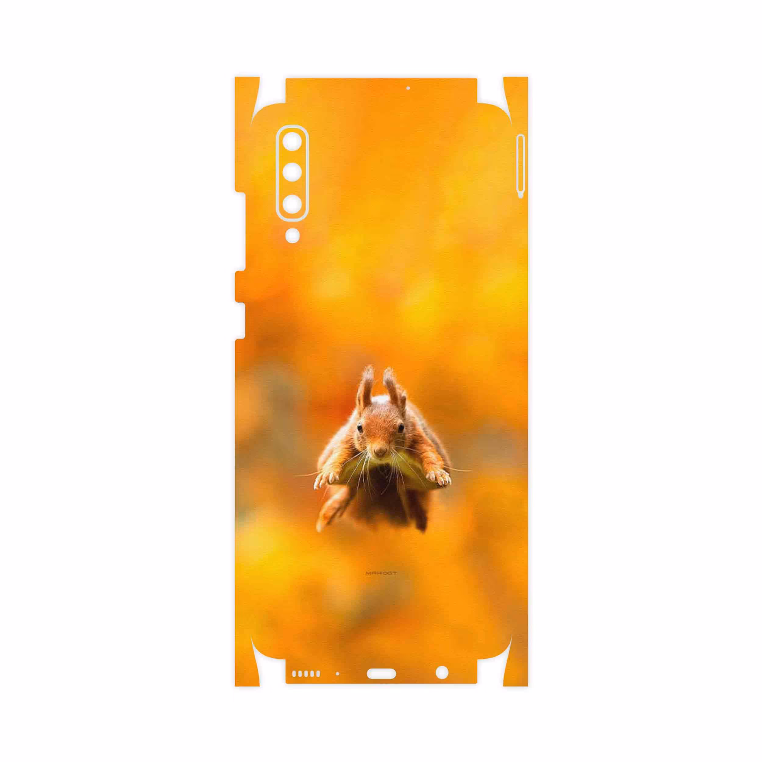 برچسب پوششی ماهوت مدل Squirrel-FullSkin مناسب برای گوشی موبایل سامسونگ Galaxy A70