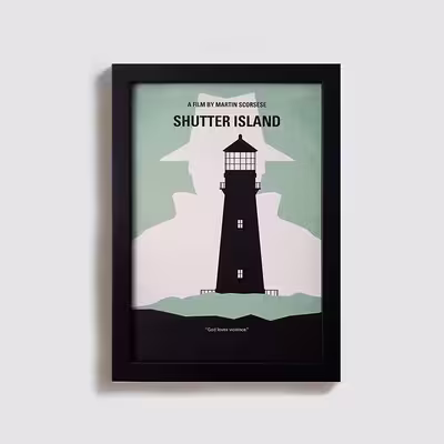 تابلو طرح فیلم شاتر ایلند shutter island BL011