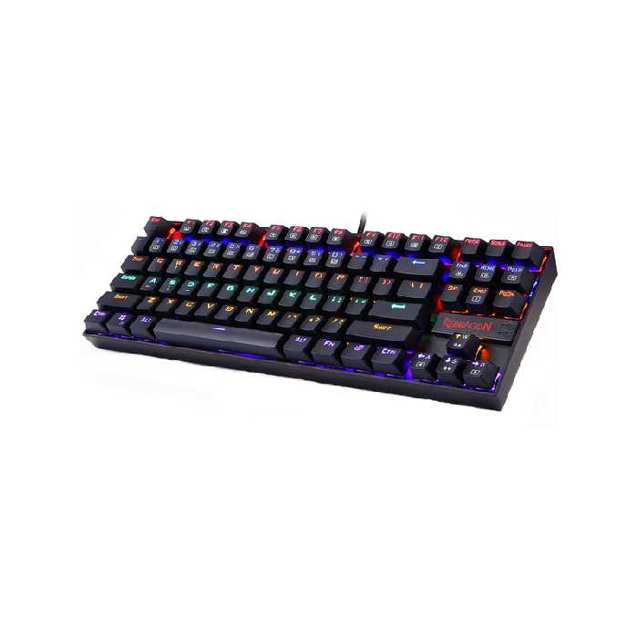 کیبورد مخصوص بازی ردراگون مدل Kumara K552 Rainbow