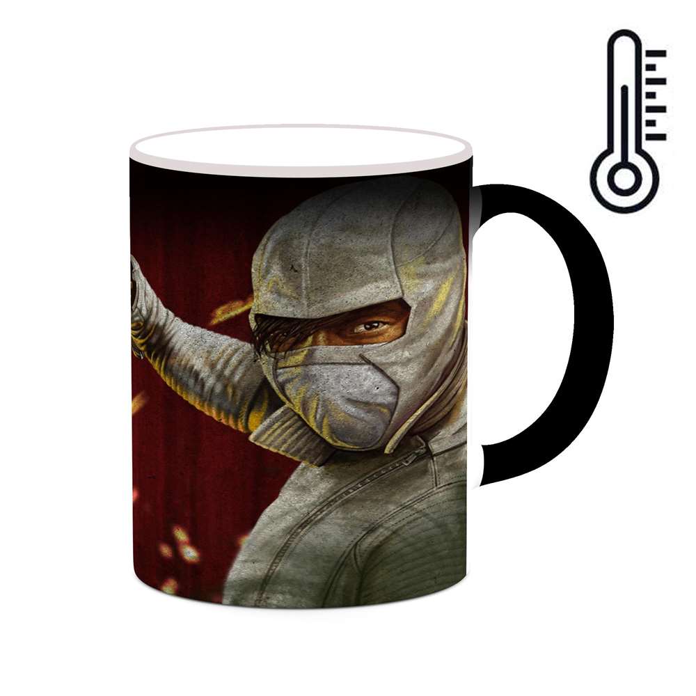 ماگ حرارتی کاکتی طرح نقاشی کارتونی مدل mgh18761