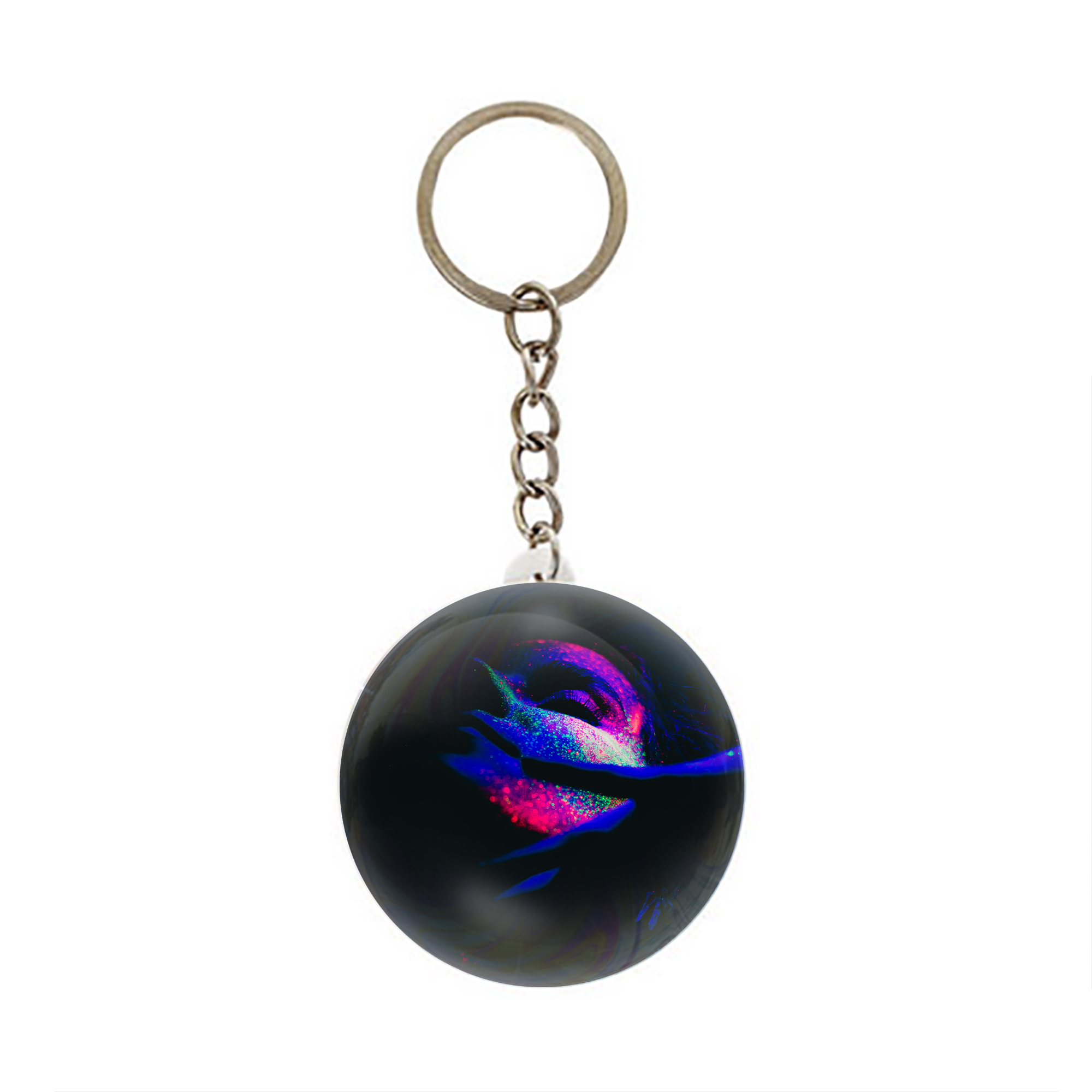 جاکلیدی عرش مدل فانتزی دختر شبرنگ نئونی کد Asj2414