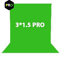 پرده کروماکی 1.5*3 مدل PRO