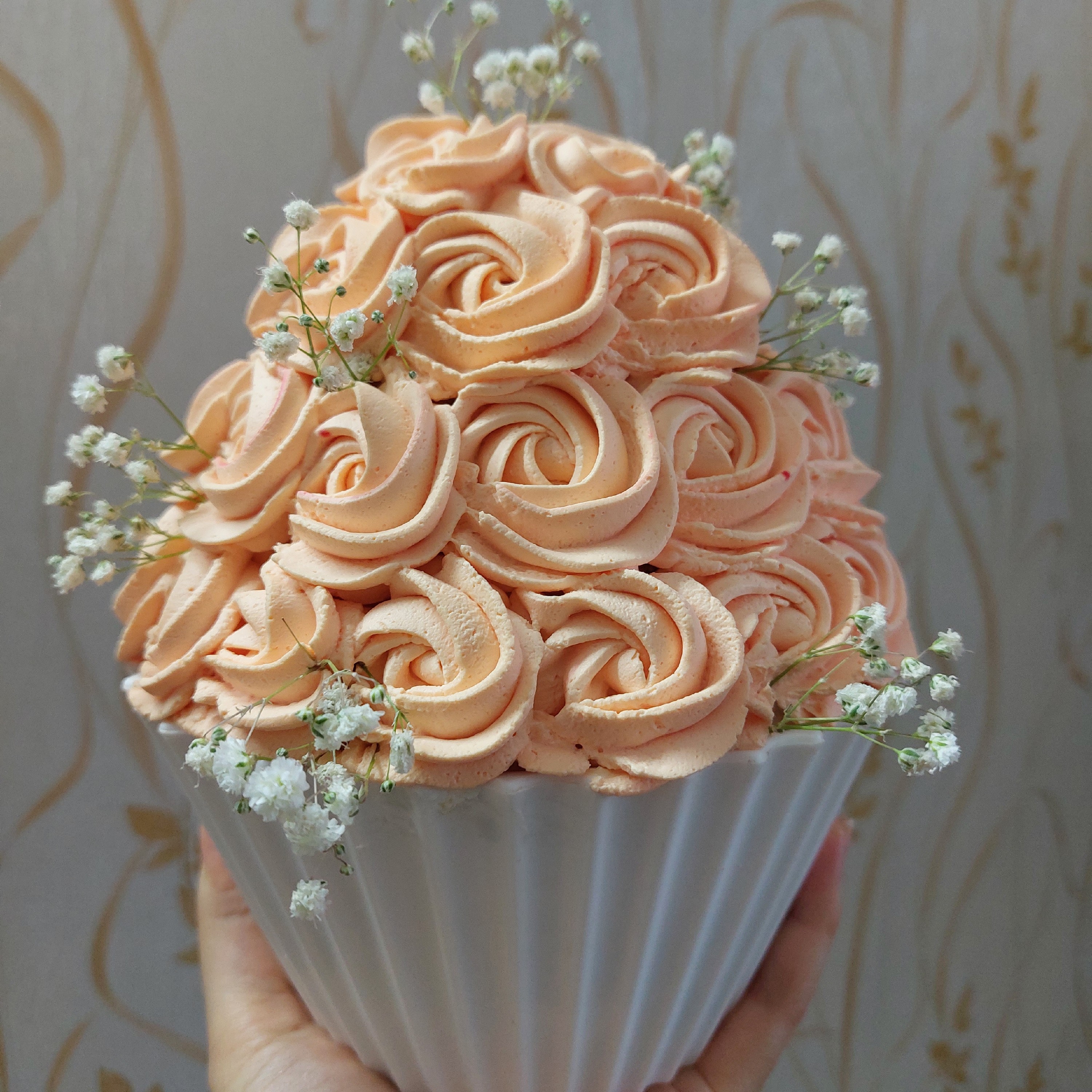 باگر کیک خانگی (حدودا 800 گرمی)