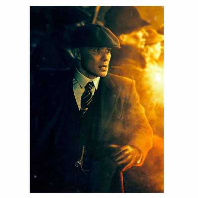 تابلو شاسی طرح سینما مدل Peaky Blinders کد A124