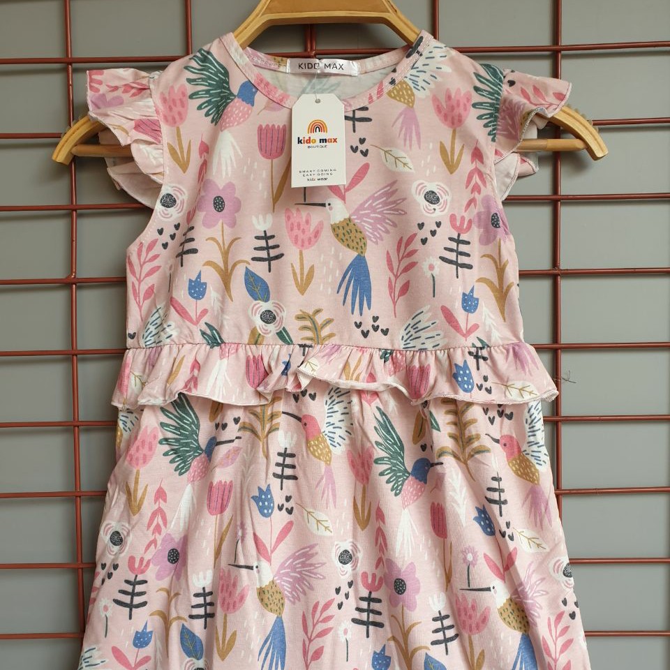 پیراهن تریکو نخ دخترانه برند 