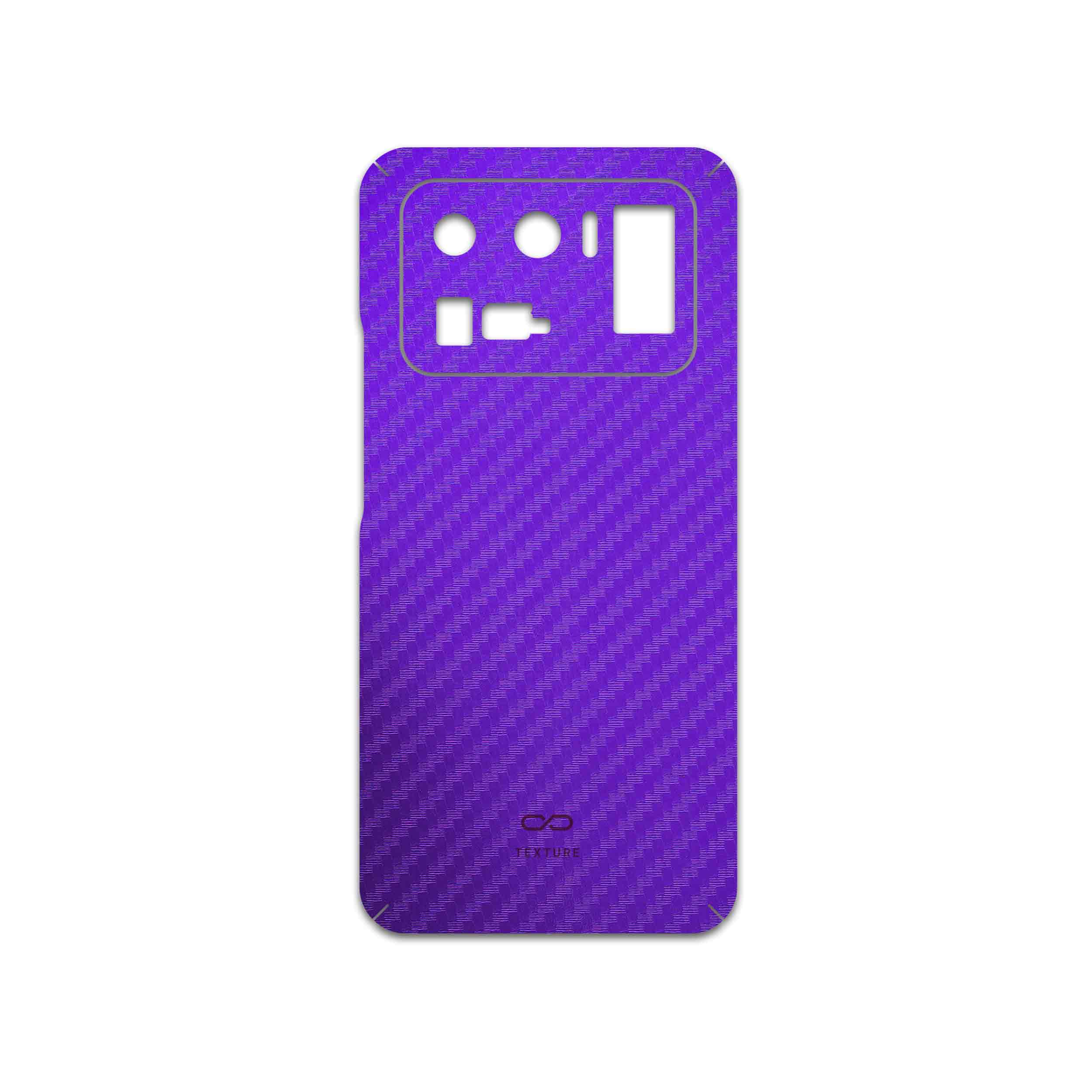 برچسب پوششی ماهوت مدل Purple-Fiber مناسب برای گوشی موبایل شیائومی Mi 11 Ultra