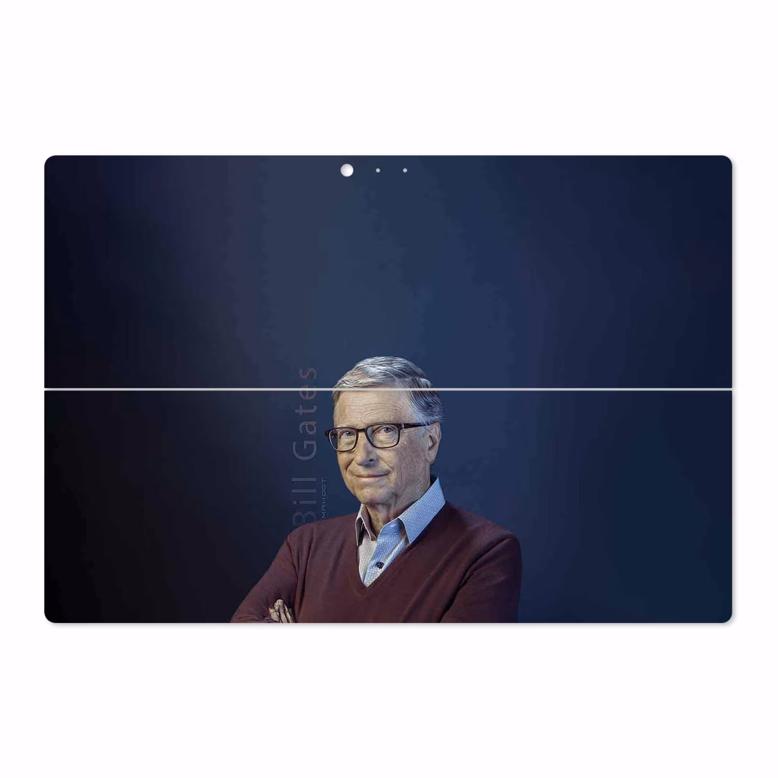 برچسب پوششی ماهوت مدل Bill Gates مناسب برای تبلت مایکروسافت Surface Pro 3 2014