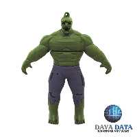 فلش مموری فانتزی دایا دیتا هالک مدلPC1058-7 ظرفیت128GB-USB2 رنگ سبزتیره