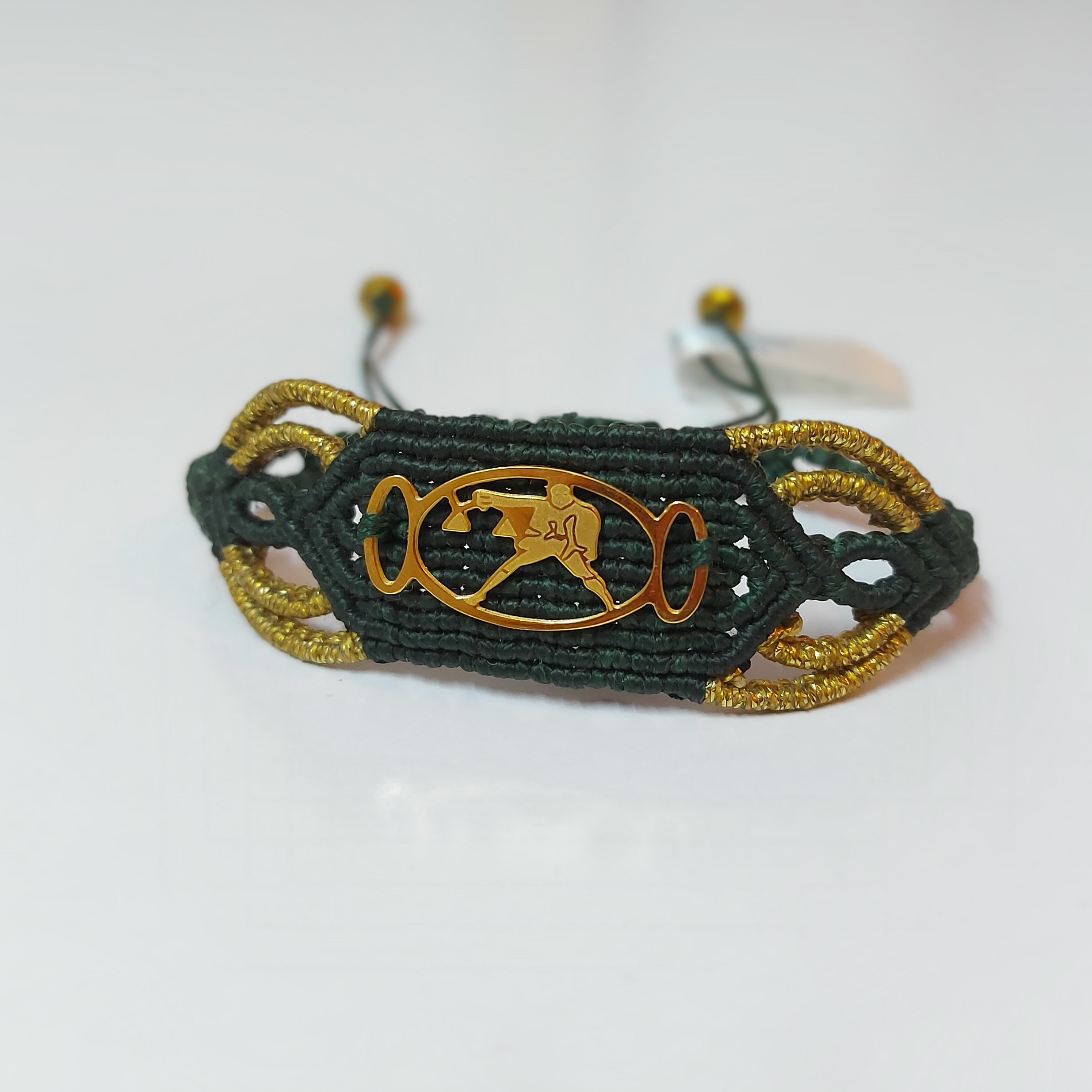 دستبند مکرومه بافی ماه تولد مهر 2