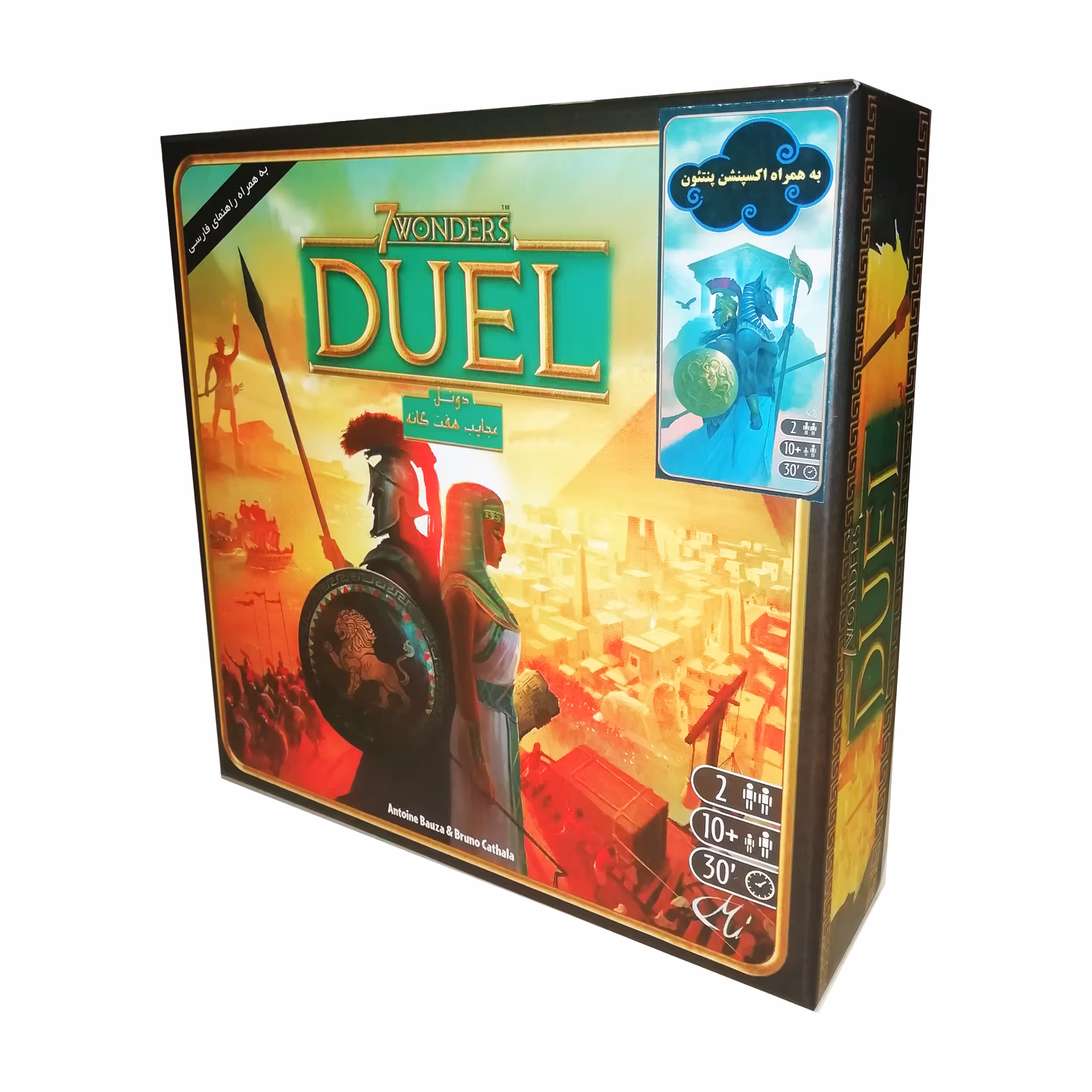 بازی فکری مدل 7Wonders Duel with Pantheon expansion