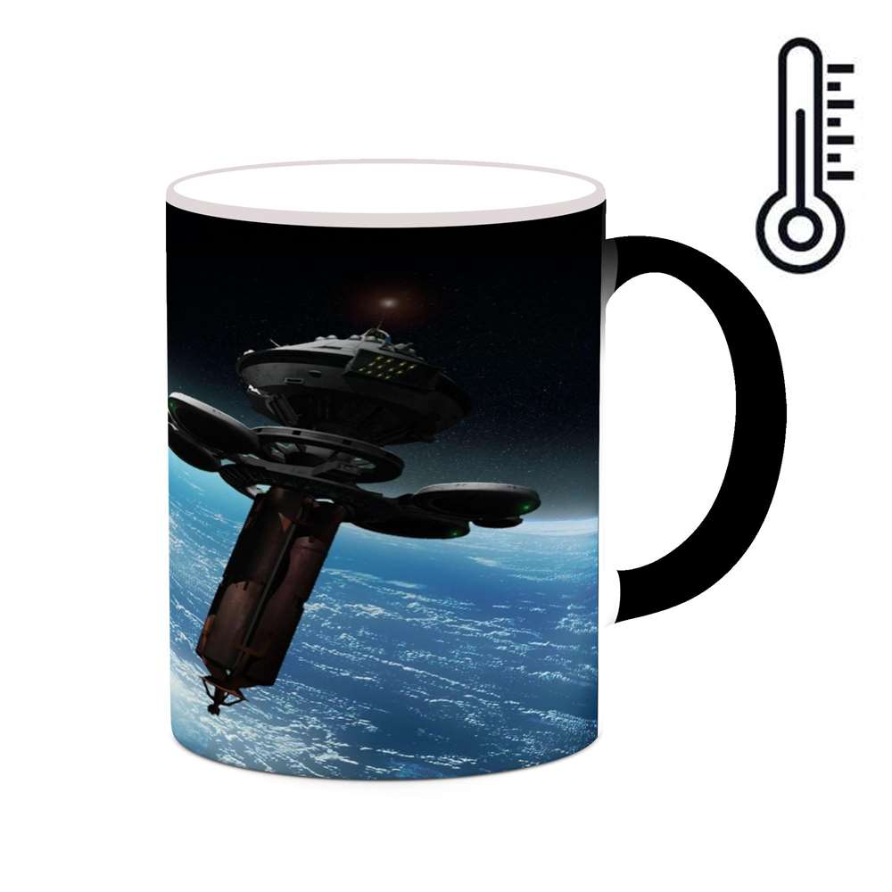 ماگ حرارتی کاکتی طرح فضا و کهکشان مدل mgh19912