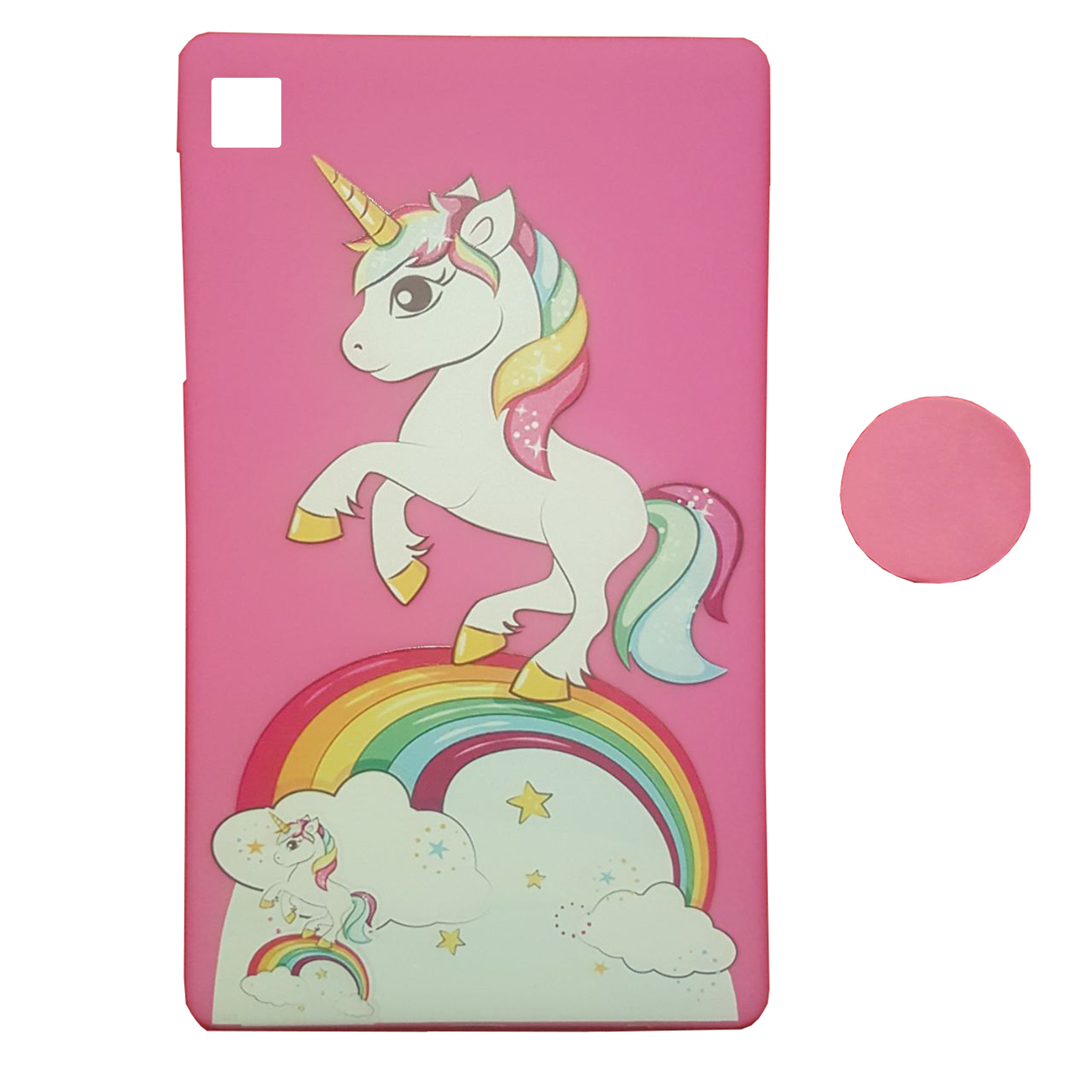 کاور مدل dvvv مناسب برای تبلت سامسونگ Galaxy Tab A7 Lite / T225 به همراه پایه نگهدارنده