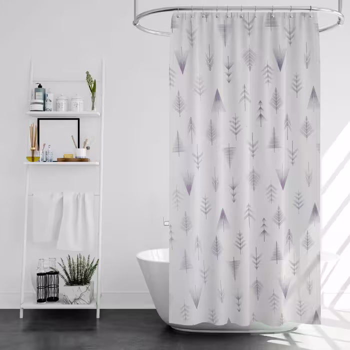 پرده حمام پیسو مدل BZ 52 سایز 180x200 سانتی متر