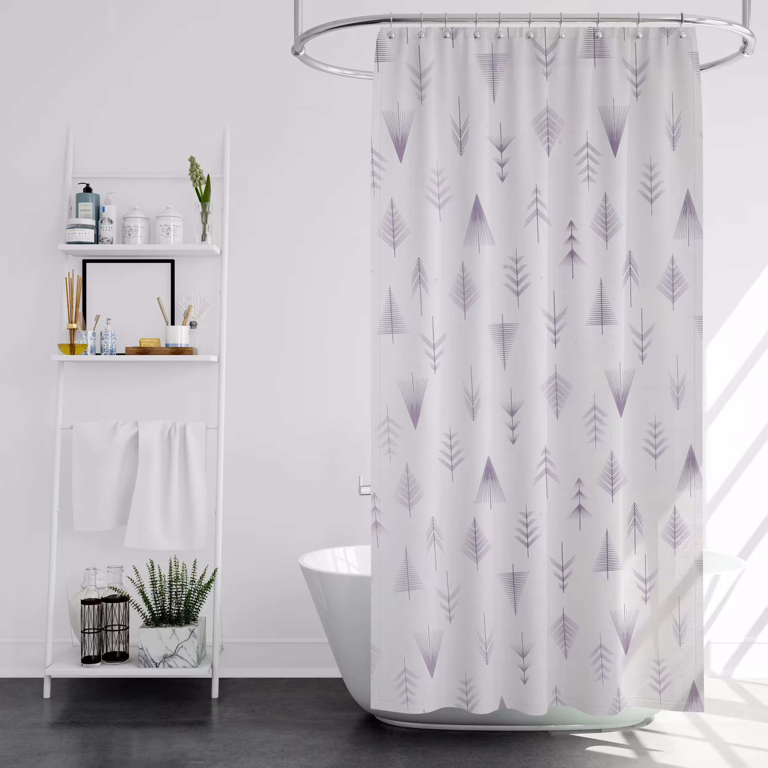 پرده حمام پیسو مدل BZ 52 سایز 180x200 سانتی متر