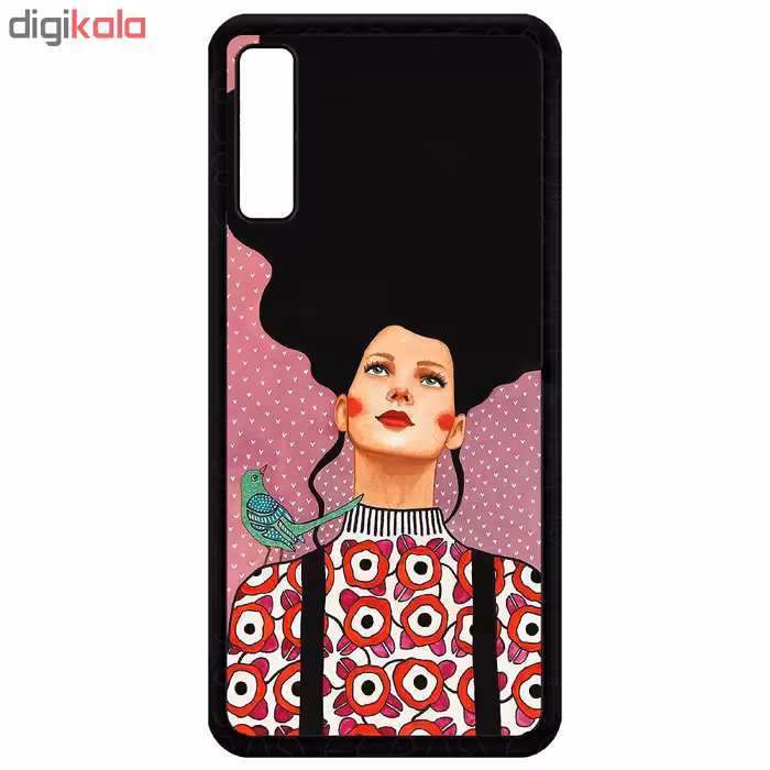 کاور طرح دختر مدل CHL50139 مناسب برای گوشی موبایل سامسونگ Galaxy A50